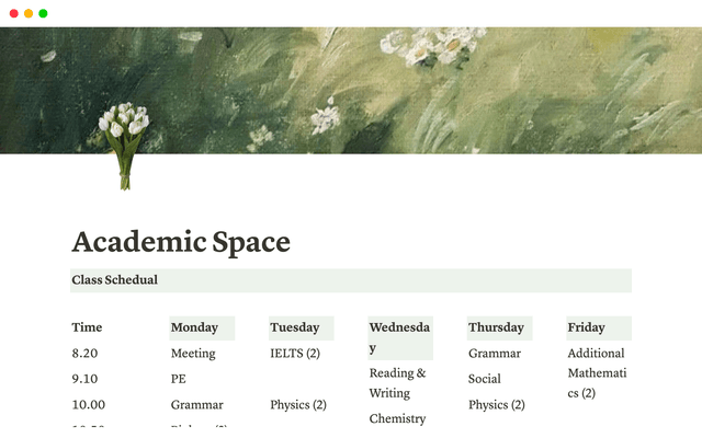 Academic Space