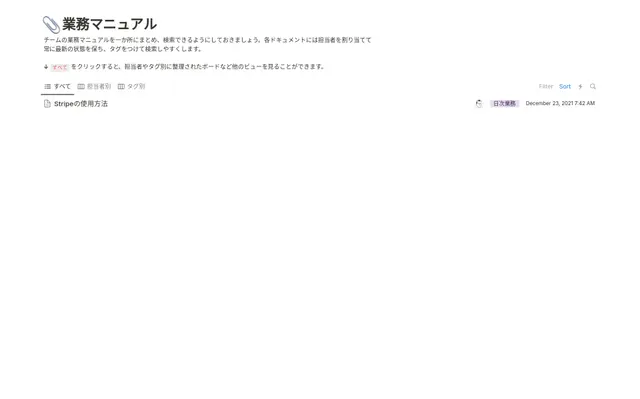 業務手順書