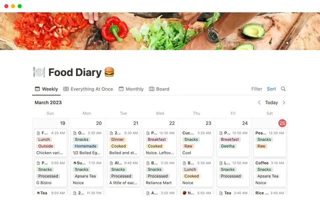 Food Dairy
