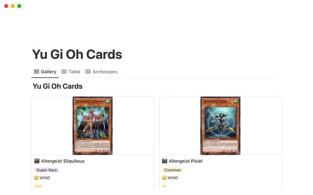 Yu Gi Oh Cards